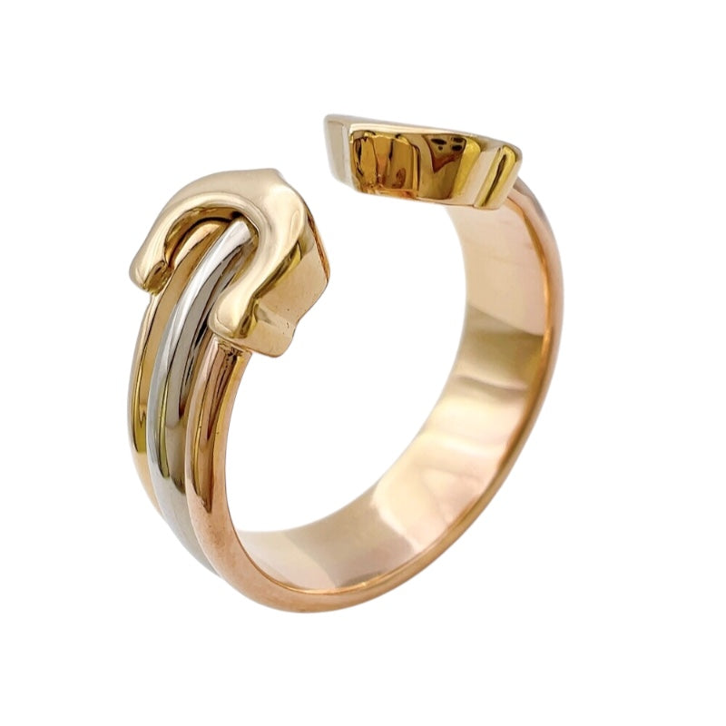 カルティエ Cartier 2Cリング イエローゴールド 750 ジュエリー