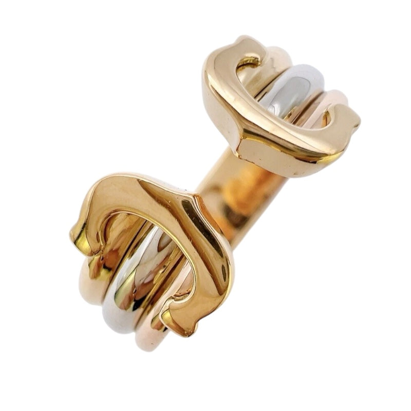 カルティエ Cartier 2Cリング イエローゴールド 750 ジュエリー