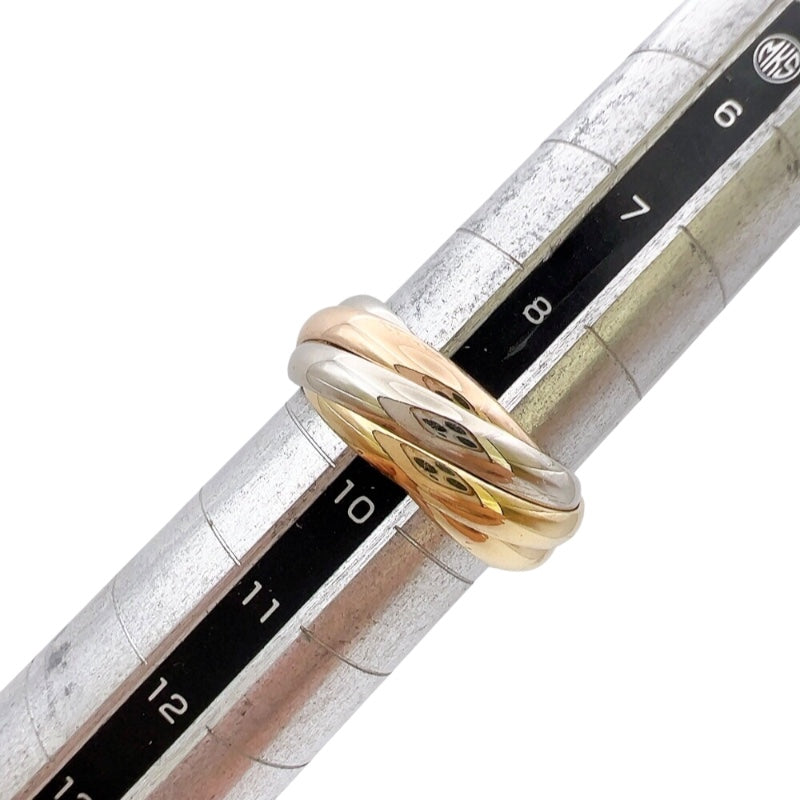 カルティエ Cartier トリニティリング5連 スリーゴールド 750YG/PG/WG ジュエリー