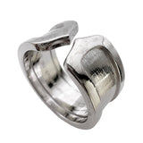 カルティエ Cartier C2リングLM シルバー 750WG ジュエリー