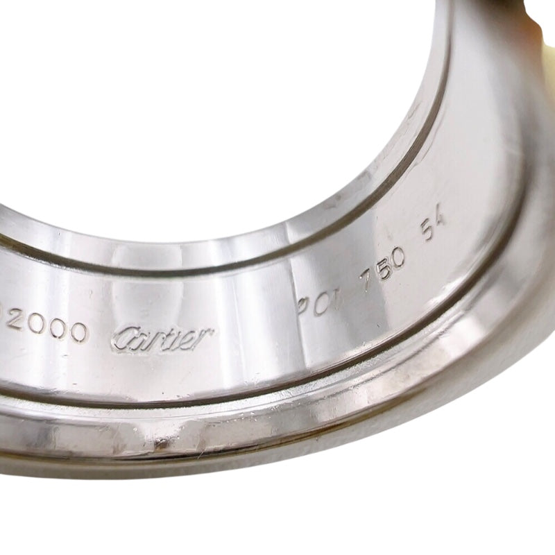 カルティエ Cartier C2リングLM シルバー 750WG ジュエリー