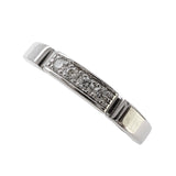 カルティエ Cartier マイヨンパンテールリング1ロウ4PD シルバー 750WG/ダイヤモンド ジュエリー