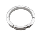 カルティエ Cartier マイヨンパンテールリング1ロウ4PD シルバー 750WG/ダイヤモンド ジュエリー