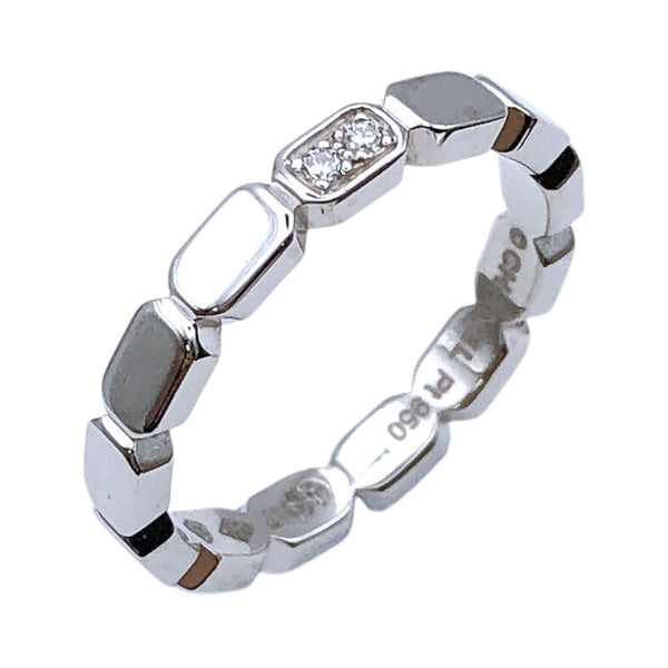 シャネル CHANEL プルミエールリング プラチナ Pt950 ジュエリー
