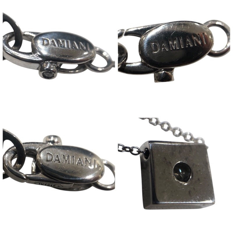 ダミアーニ DAMIANI ベルエポックスクエアネックレス ホワイトゴールド 750WG ダイヤモンド ジュエリー