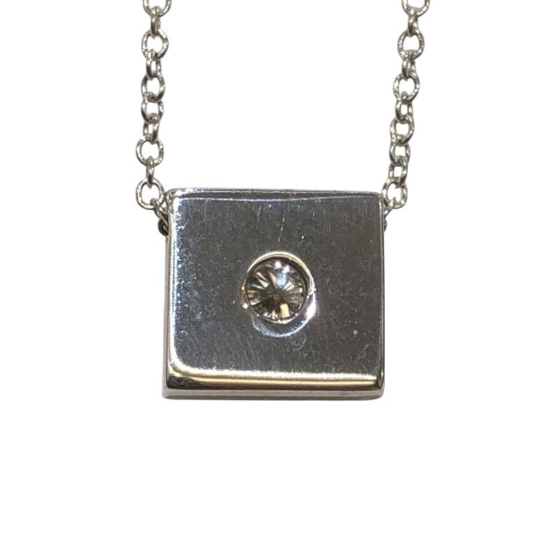 ダミアーニ DAMIANI ベルエポックスクエアネックレス ホワイトゴールド 750WG ダイヤモンド ジュエリー