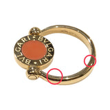 ブルガリ BVLGARI ブルガリブルガリ フリップリング マルチカラー 750/オニキス/サンゴ ジュエリー