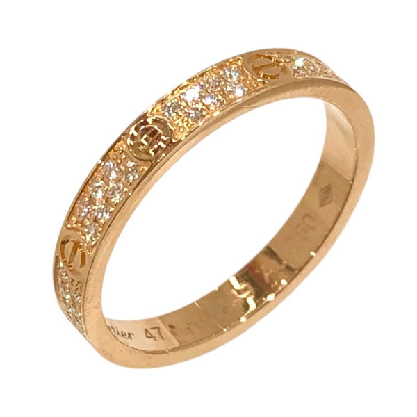 カルティエ Cartier ミニラブリングパヴェダイヤ ゴールド 750PG ジュエリー