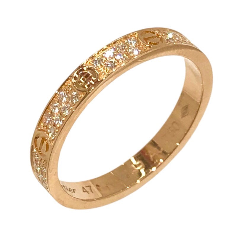 カルティエ Cartier ミニラブリングパヴェダイヤ ゴールド 750PG ジュエリー