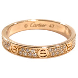 カルティエ Cartier ミニラブリングパヴェダイヤ ゴールド 750PG ジュエリー