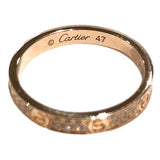 カルティエ Cartier ミニラブリングパヴェダイヤ ゴールド 750PG ジュエリー