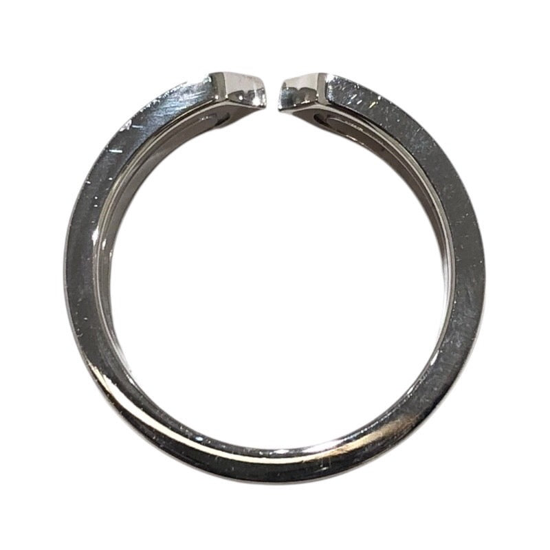 カルティエ Cartier C2リングSM ホワイトゴールド 750WG ジュエリー