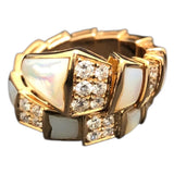 ブルガリ BVLGARI セルペンティヴァイパーリング ゴールド 750PG ジュエリー