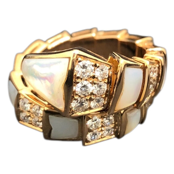 ブルガリ BVLGARI セルペンティヴァイパーリング ゴールド 750PG ジュエリー