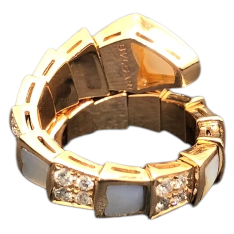 ブルガリ BVLGARI セルペンティヴァイパーリング ゴールド 750PG ジュエリー