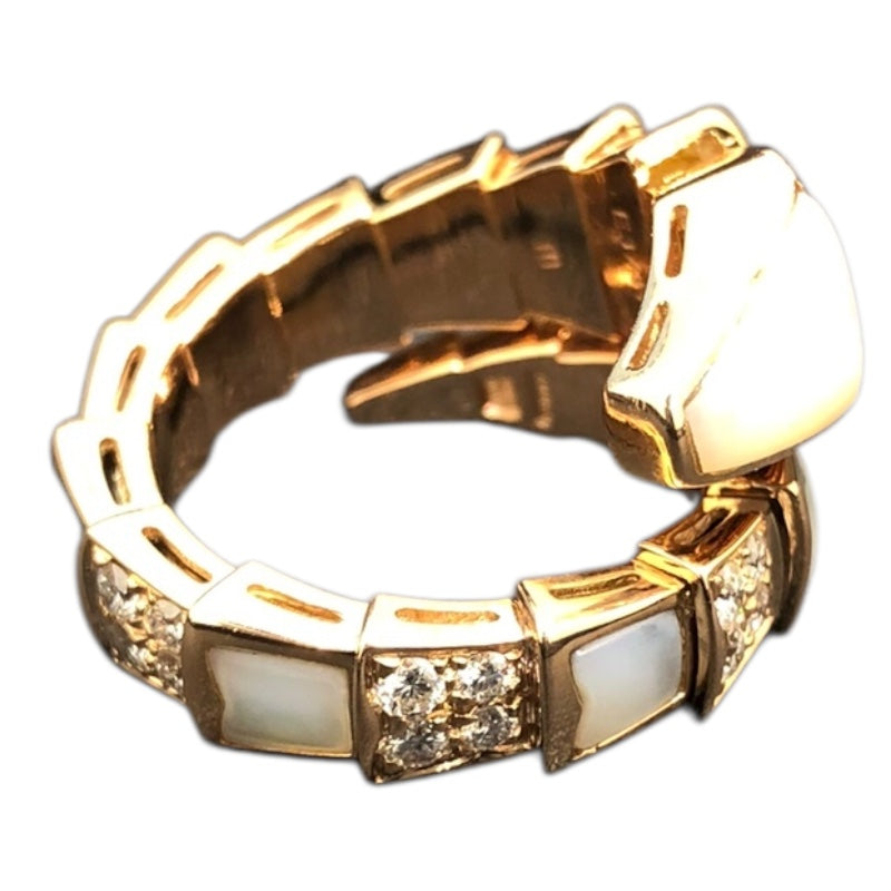 ブルガリ BVLGARI セルペンティヴァイパーリング ゴールド 750PG ジュエリー