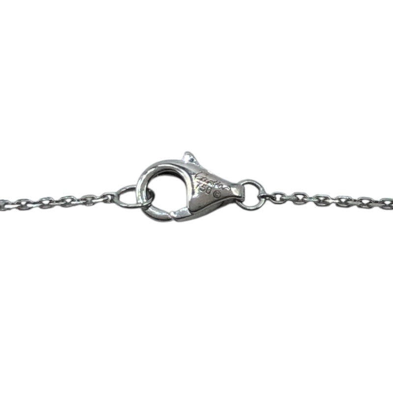 カルティエ Cartier トリニティネックレス シルバー K18WG/セラミック/ダイヤモンド ジュエリー