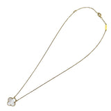 ヴァンクリーフ＆アーペル Van Cleef & Arpels ヴィンテージアルハンブラネックレス K18YG/ホワイトシェル ジュエリー