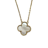 ヴァンクリーフ＆アーペル Van Cleef & Arpels ヴィンテージアルハンブラネックレス K18YG/ホワイトシェル ジュエリー