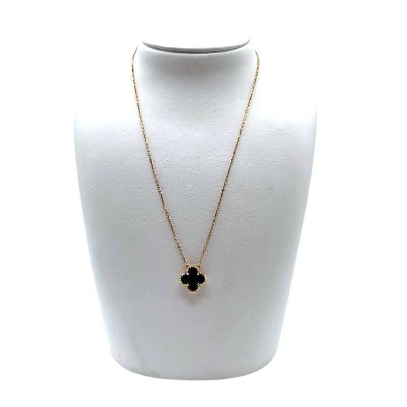ヴァンクリーフ＆アーペル Van Cleef & Arpels ヴィンテージアルハンブラネックレス ゴールド 750/オニキス オニキス ジュエリー