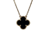 ヴァンクリーフ＆アーペル Van Cleef & Arpels ヴィンテージアルハンブラネックレス ゴールド 750/オニキス オニキス ジュエリー