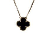 ヴァンクリーフ＆アーペル Van Cleef & Arpels ヴィンテージアルハンブラネックレス ゴールド 750/オニキス オニキス ジュエリー