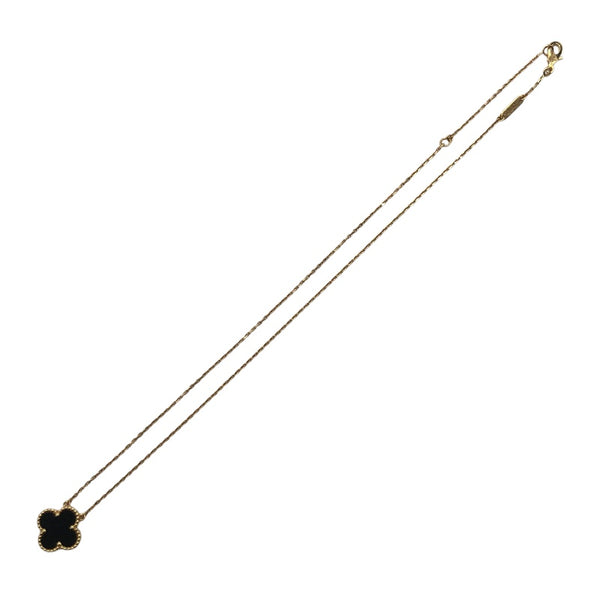 ヴァンクリーフ＆アーペル Van Cleef & Arpels ヴィンテージアルハンブラネックレス ゴールド 750/オニキス オニキス ジュエリー