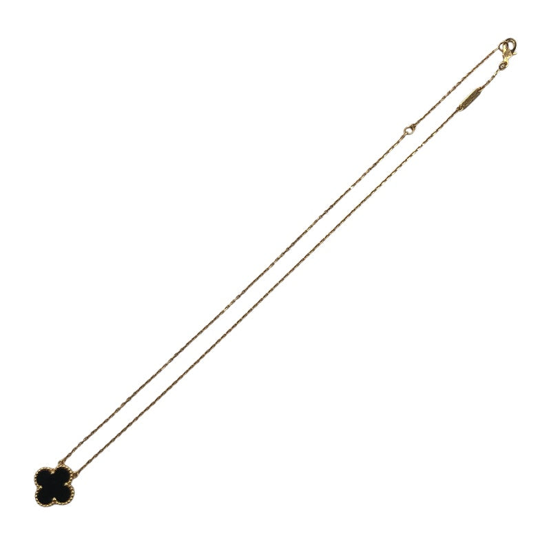 ヴァンクリーフ＆アーペル Van Cleef & Arpels ヴィンテージアルハンブラネックレス ゴールド 750/オニキス オニキス ジュエリー