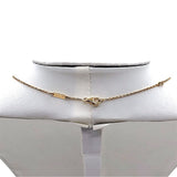 ヴァンクリーフ＆アーペル Van Cleef & Arpels ヴィンテージアルハンブラネックレス Au750 オニキス ジュエリー