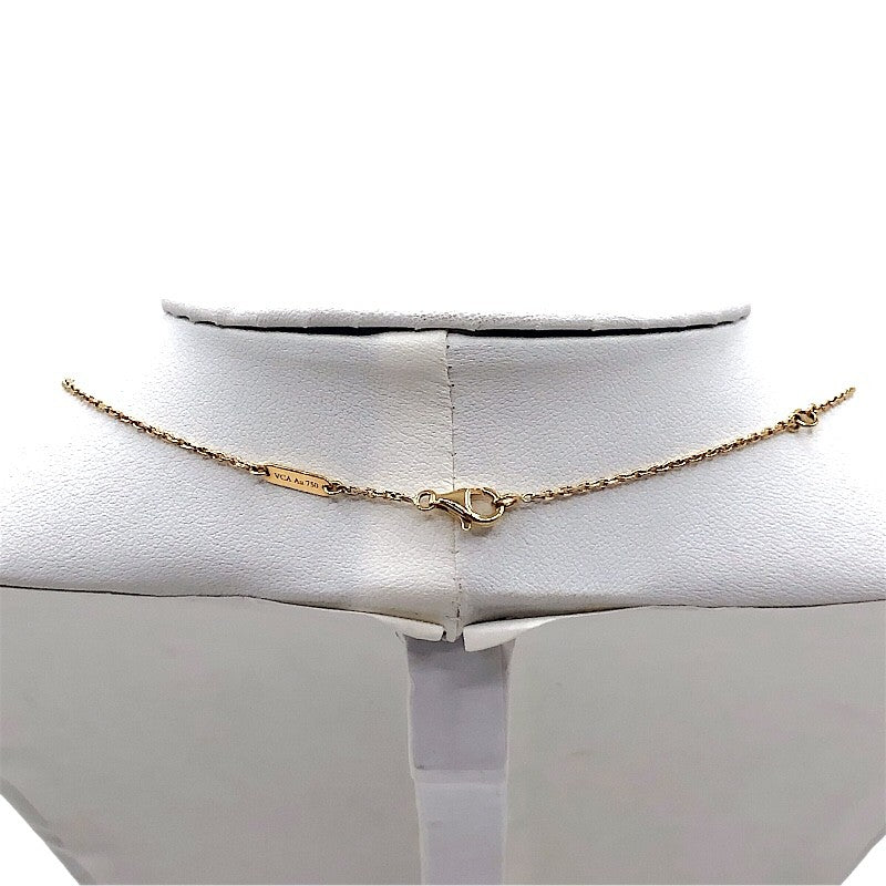 ヴァンクリーフ＆アーペル Van Cleef & Arpels ヴィンテージアルハンブラネックレス Au750 オニキス ジュエリー