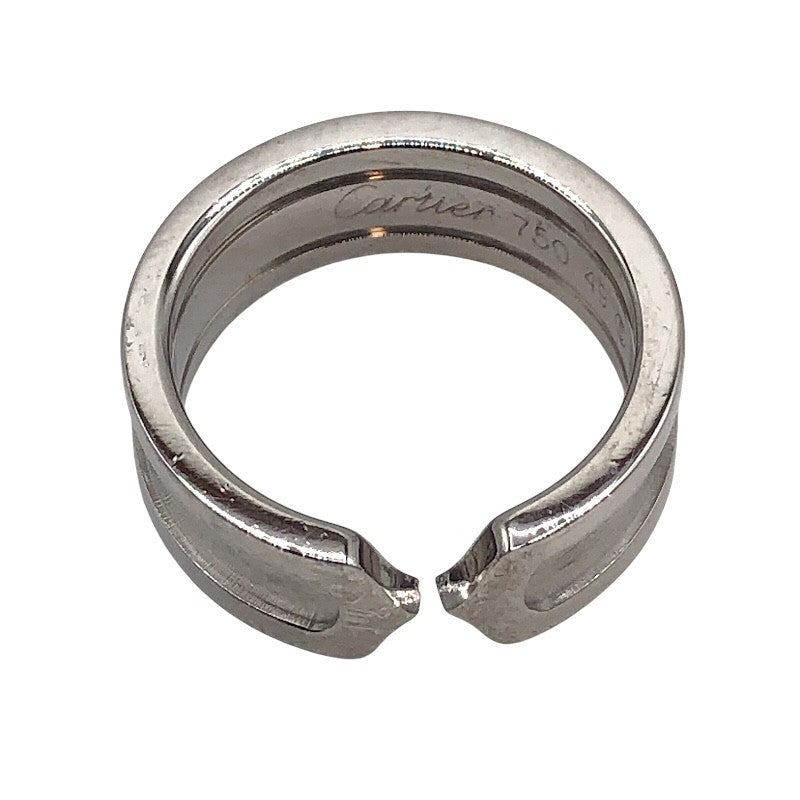 カルティエ Cartier C2リングSM ホワイトゴールド 750 ジュエリー