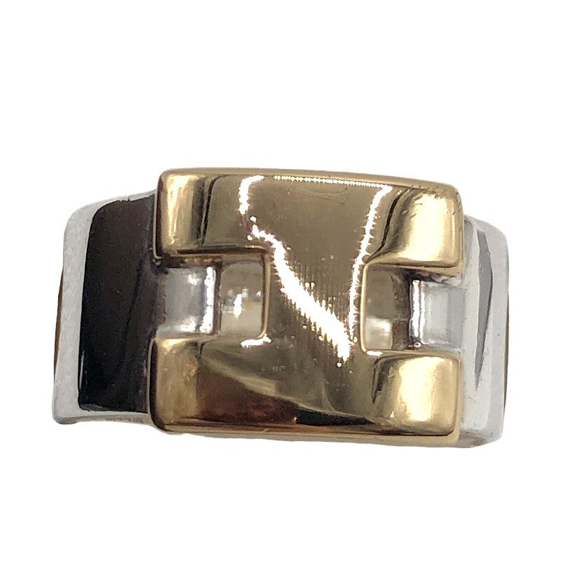 エルメス HERMES ニューヘラクレスリング シルバー×ゴールド Ag925/Au750 ジュエリー