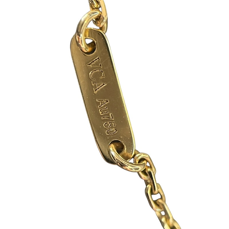 ヴァンクリーフ＆アーペル Van Cleef & Arpels スウィートアルハンブラネックレス ゴールド Au750/マザーオブパール ジュエリー