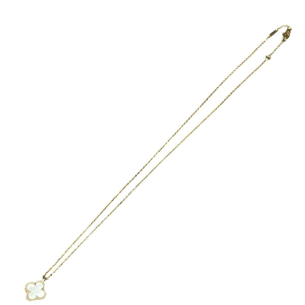 ヴァンクリーフ＆アーペル Van Cleef & Arpels スウィートアルハンブラネックレス ゴールド Au750/マザーオブパール ジュエリー
