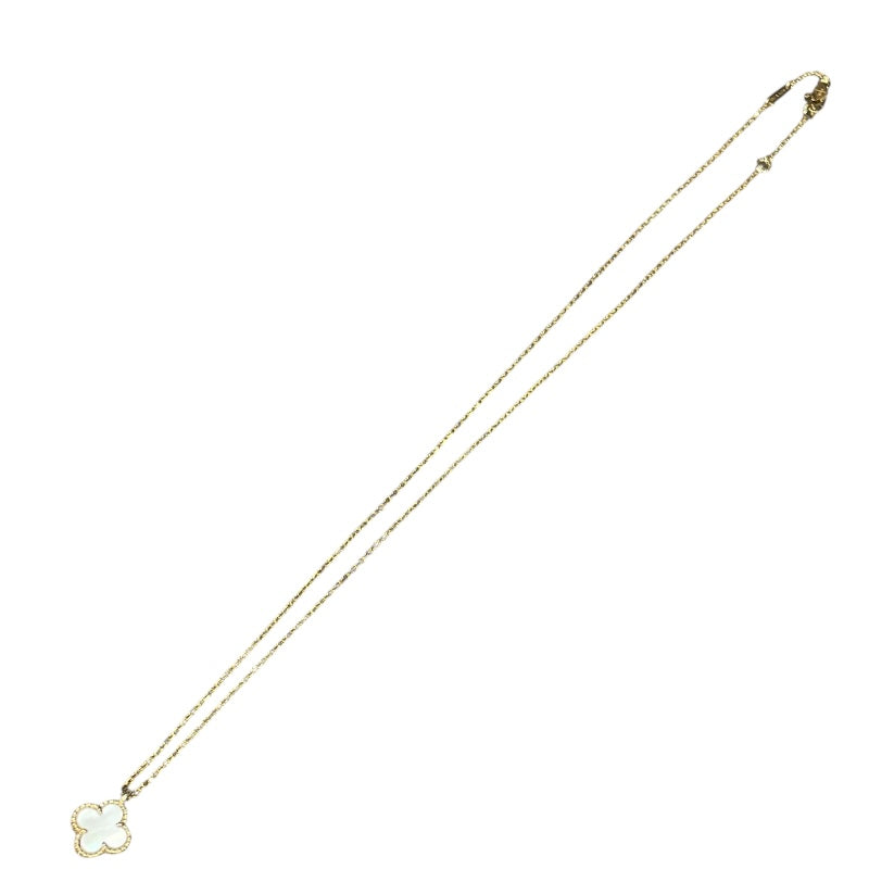 ヴァンクリーフ＆アーペル Van Cleef & Arpels スウィートアルハンブラネックレス ゴールド Au750/マザーオブパール ジュエリー