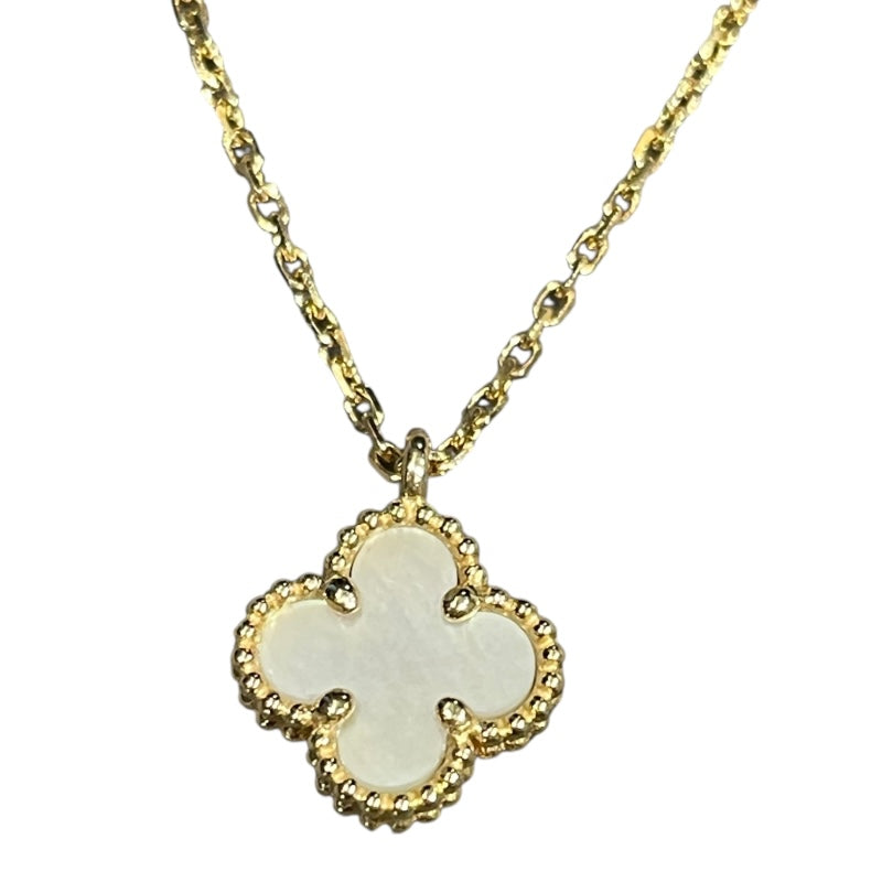 ヴァンクリーフ＆アーペル Van Cleef & Arpels スウィートアルハンブラネックレス ゴールド Au750/マザーオブパール ジュエリー