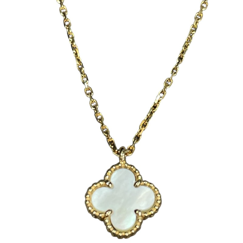 ヴァンクリーフ＆アーペル Van Cleef & Arpels スウィートアルハンブラネックレス ゴールド Au750/マザーオブパール ジュエリー