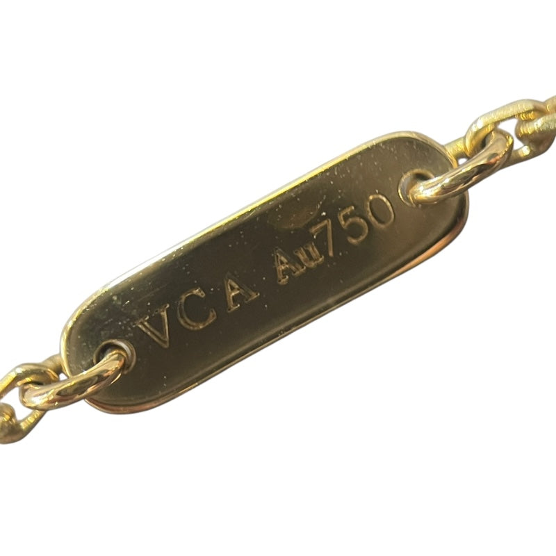 ヴァンクリーフ＆アーペル Van Cleef & Arpels ヴィンテージアルハンブラネックレス ゴールド 750YG　ダイヤモンド ジュエリー