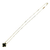 ヴァンクリーフ＆アーペル Van Cleef & Arpels ヴィンテージアルハンブラネックレス 750YG/オニキス MA ジュエリー