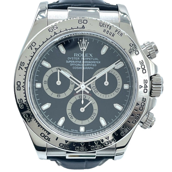 ロレックス ROLEX デイトナ 116519 ブラック K18WG メンズ 腕時計