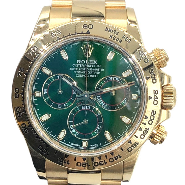 ロレックス ROLEX デイトナ 116508 ブラック K18YG メンズ 腕時計