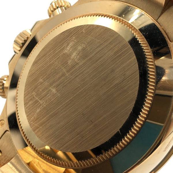 ロレックス ROLEX デイトナ 116508 ブラック K18YG メンズ 腕時計