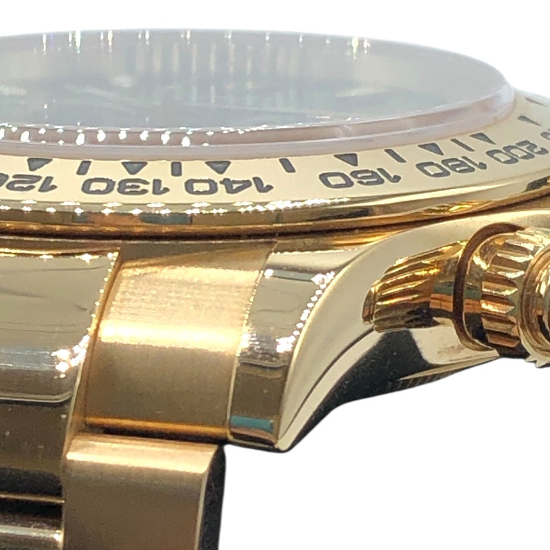 ロレックス ROLEX デイトナ 116508 ブラック K18YG メンズ 腕時計