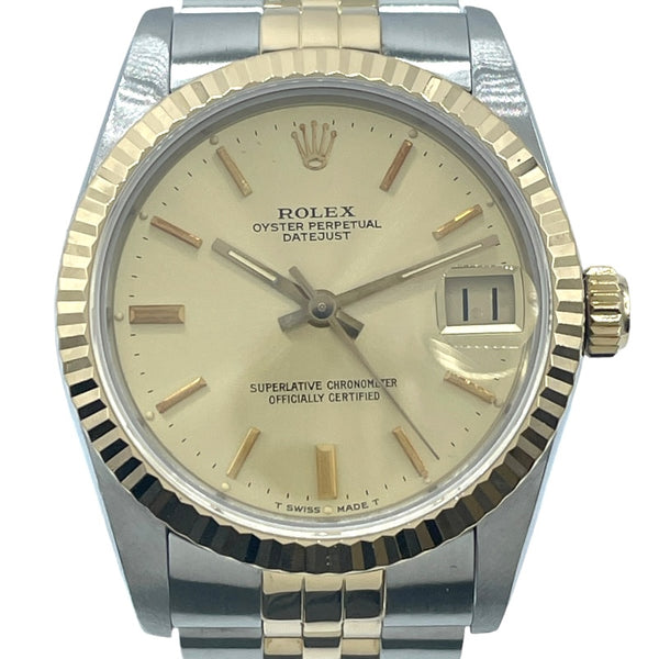 ロレックス ROLEX デイトジャスト 68273 ゴールド K18/SS 自動巻き レディース 腕時計