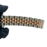 ロレックス ROLEX デイトジャスト26　ロータスフラワーブラックシェル 179171 ブラック PG/SS レディース 腕時計