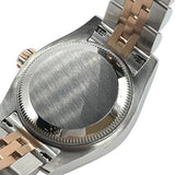 ロレックス ROLEX デイトジャスト26　ロータスフラワーブラックシェル 179171 ブラック PG/SS レディース 腕時計