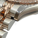 ロレックス ROLEX デイトジャスト26　ロータスフラワーブラックシェル 179171 ブラック PG/SS レディース 腕時計