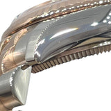 ロレックス ROLEX デイトジャスト26　ロータスフラワーブラックシェル 179171 ブラック PG/SS レディース 腕時計