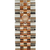 ロレックス ROLEX デイトジャスト31　ホワイトシェル 278381RBR シルバー PG/SS 自動巻き レディース 腕時計