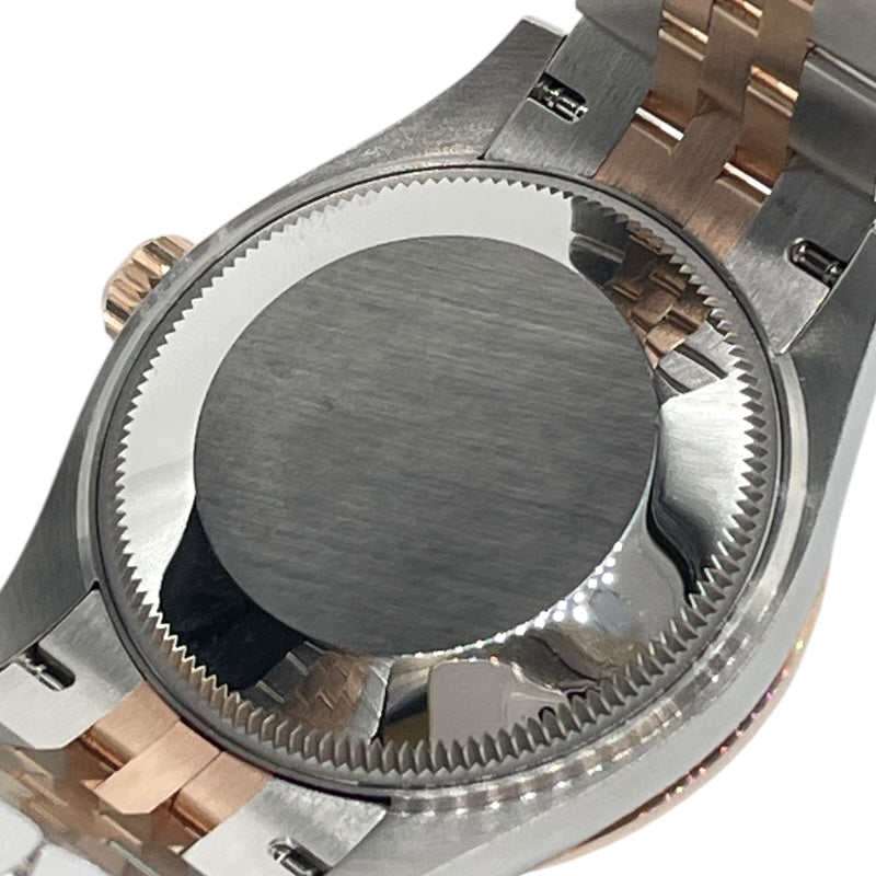 ロレックス ROLEX デイトジャスト31　ホワイトシェル 278381RBR シルバー PG/SS 自動巻き レディース 腕時計